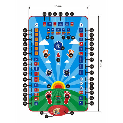 Educational Children Prayer Mat