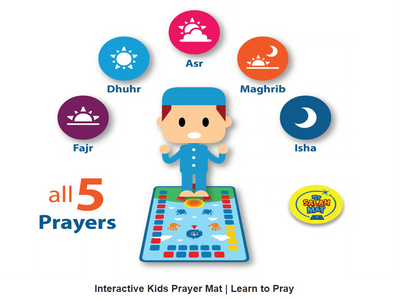 Educational Children Prayer Mat